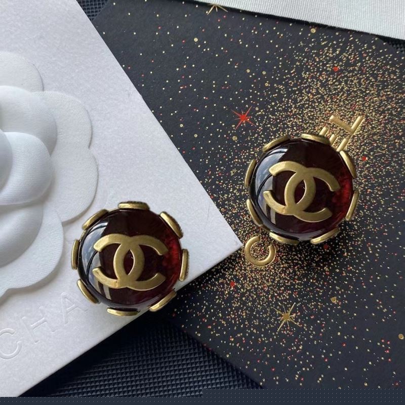 Ch*el earrings